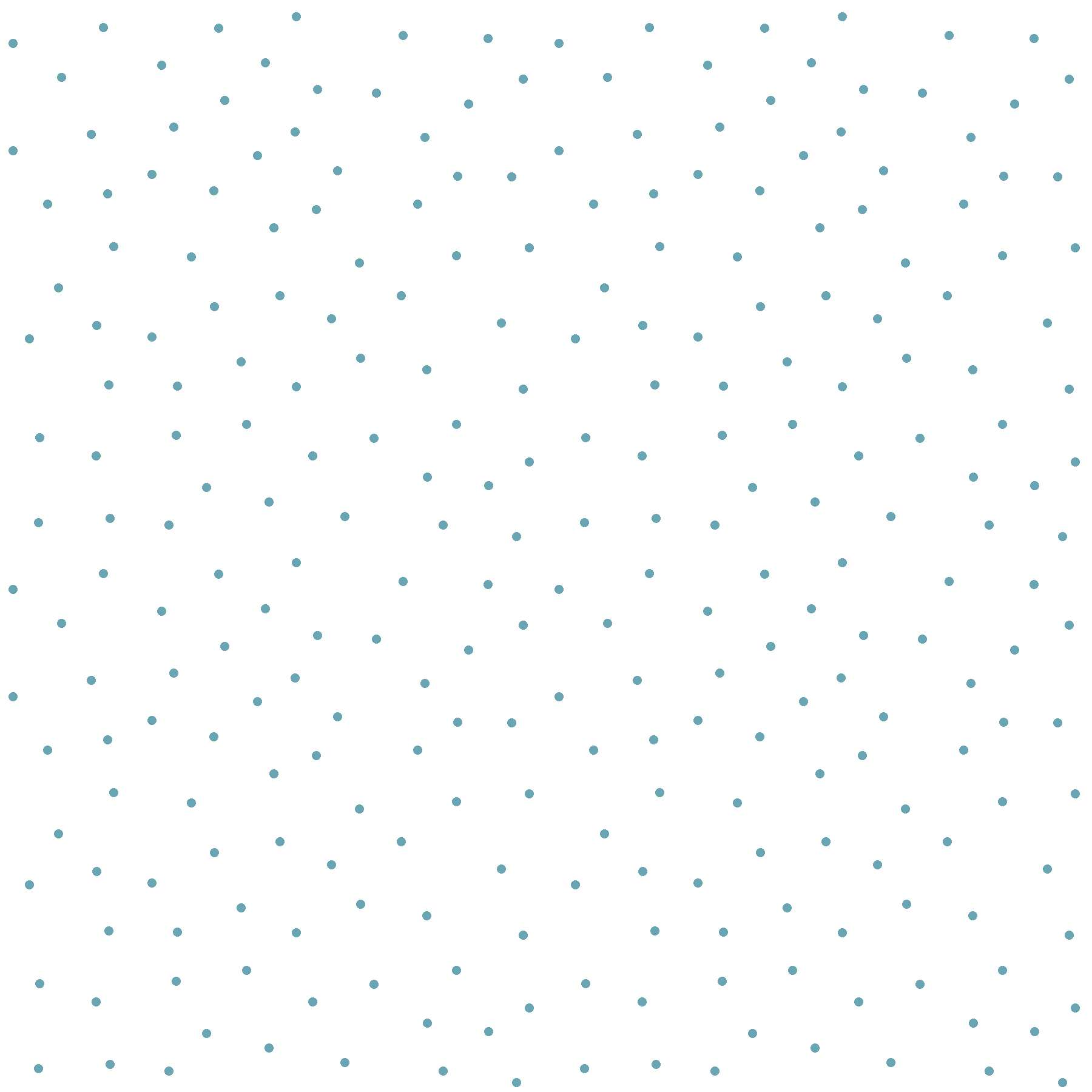 Fabric Maywood Studio White/Teal Tiny Dots Kimberbell Basics by the Quarter Yard MAS8210-WQ
