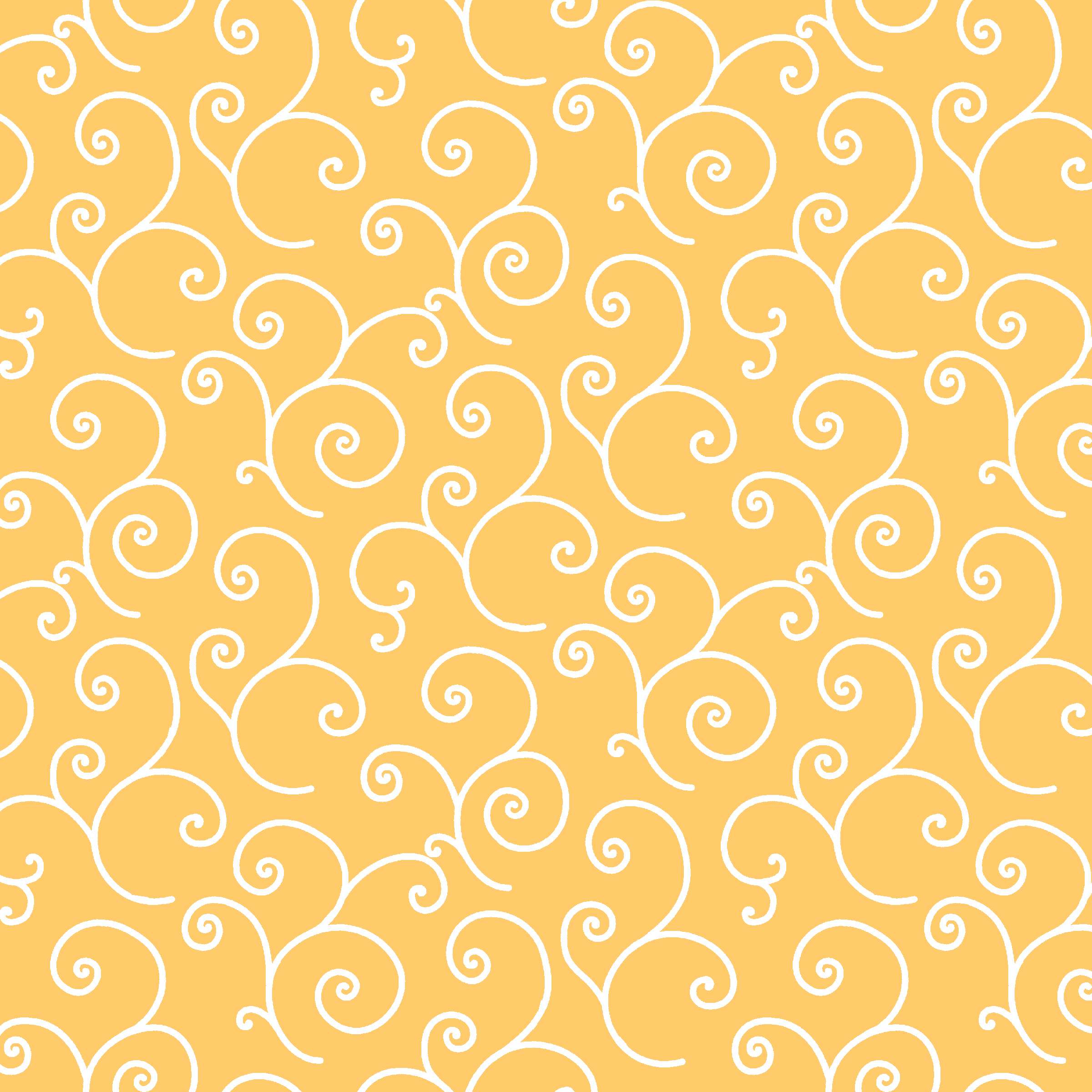 Fabric Maywood Studio Yellow Scroll Kimberbell Basics by the Quarter Yard MAS8243-S
