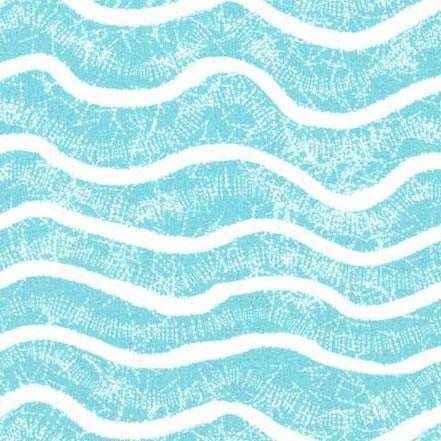 Fabric Michael Miller Aqua Make Waves Sail Away by the Quarter Yard DCX12511-AQUA