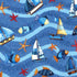 Fabric Michael Miller Blue Sail la Vie Sail Away by the Quarter Yard DCX12509-BLUE