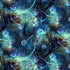Fabric forest with glowing blue energy and spherical objects.