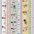 Fabric Michael Miller Multi Crafternoon Stripe Belle & Boo Out to Play Crafternoon by the Quarter Yard DDC12793-MULT