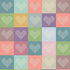 Fabric Michael Miller Multi Cross Stitch Heart Belle & Boo Out to Play Crafternoon by the Quarter Yard DDC12792-MULT