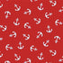 Fabric Michael Miller Red Anchors Aweigh Sail Away by the Quarter Yard DCX12517-REDX