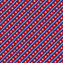 Fabric Michael Miller Red and Blue Stripe Route 66 by the Quarter Yard DCX12522-MULT