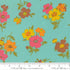 Fabric Moda Aqua Groovy Garden Happy Daze by the Quarter Yard 33843-18