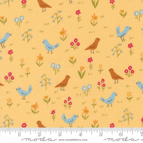 Fabric Moda Banana Bird Park Animal Park Fun by the Quarter Yard 20963-19