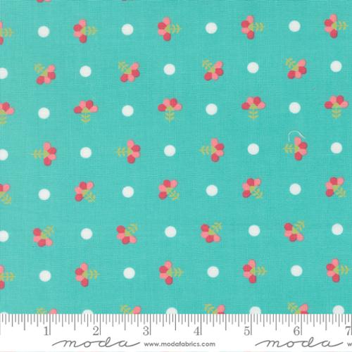 Fabric Moda Bermuda Dotted Sprig In the Garden by the Quarter Yard 29232-22