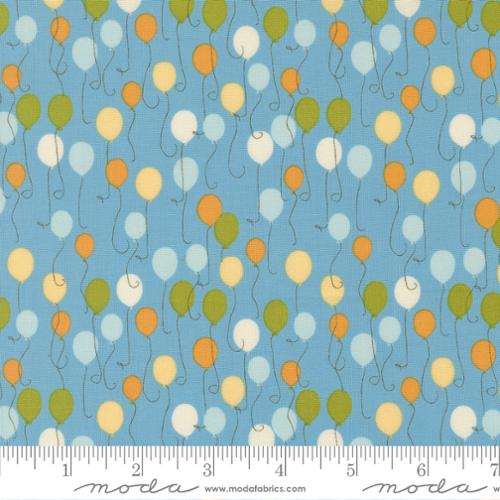 Fabric Moda Bluebird A Float Animal Park Fun by the Quarter Yard 20961-12