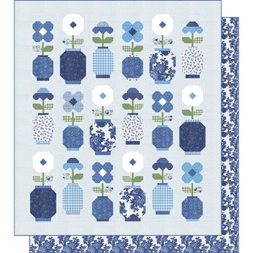 Fabric Moda Blueprint Quilt Kit KIT55330