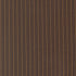 A close-up of a dark brown fabric featuring vertical stripes with small geometric and dotted details in tan, beige, and muted blue.