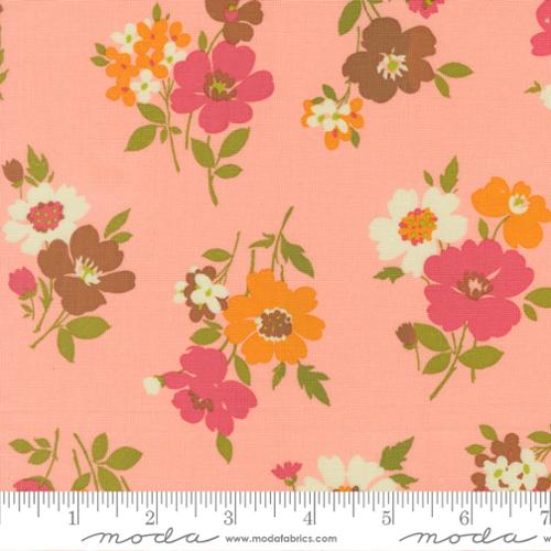 Fabric Moda Bubblegum Groovy Garden Happy Daze by the Quarter Yard 33843-12