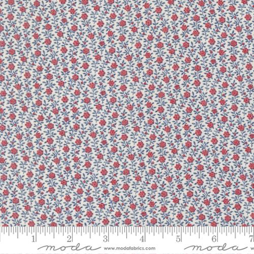 Fabric Moda Cloud Berry Floral American Gatherings III by the Quarter Yard 49326-11