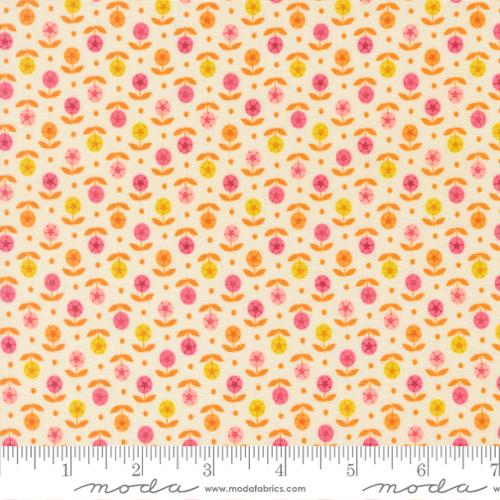 Fabric Moda Cloud Flower Dots Happy Daze by the Quarter Yard 33846-11