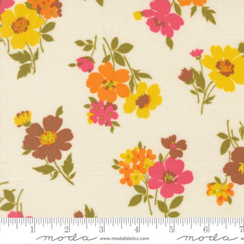 Fabric Moda Cloud Groovy Garden Happy Daze by the Quarter Yard 33843-11