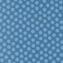 Blue fabric with small flower pattern