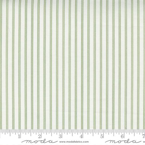 Fabric Moda Cream Grass Stripes Nantucket Summer by the Quarter Yard 55267-26