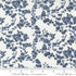 Fabric Moda Cream Navy Surfside Floral Nantucket Summer by the Quarter Yard 55263-23