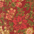 Fabric Moda Crimson Poinsettia Merry Manor Metallic by the Quarter Yard 33860-12M