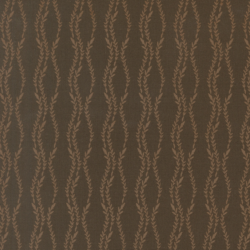 Textured green fabric pattern with wavy lines