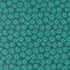 Pattern of teal flowers on a dark gray background