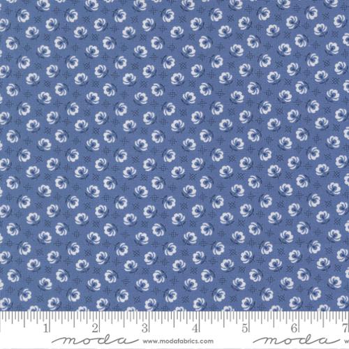 Fabric Moda Denim Jeans Prairie Toss Rosie by the Quarter Yard 35425-19