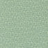 Patterned fabric with geometric shapes on a green background