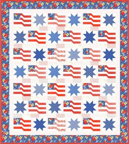 Fabric Moda For Rosie Quilt Kit KIT35420
