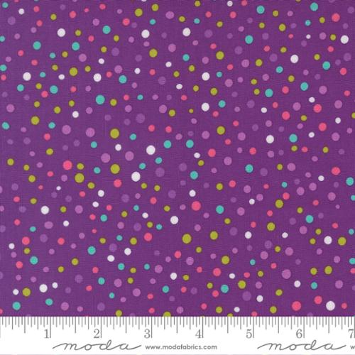 Fabric Moda Grape Little Dot Pick Me by the Quarter Yard 22495-18