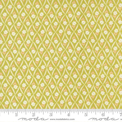 Fabric Moda Green Apple Climbing Daisy Rosie by the Quarter Yard 35426-20