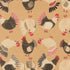 Fabric Moda Hay Tossed Chickens The Henhouse by the Quarter Yard 48433-13