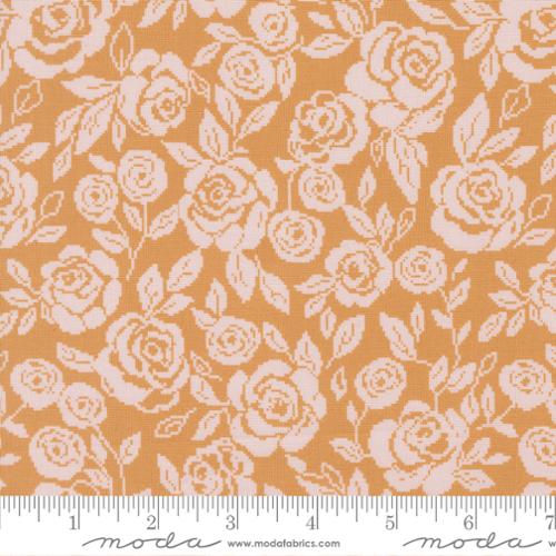 Fabric Moda Honey Monofloral Tapestry Wild Honey by the Quarter Yard 5251-16