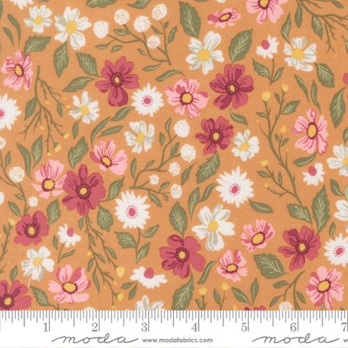 Fabric Moda Honey Wildflower Dance Wild Honey by the Quarter Yard 5250-16
