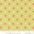 Fabric Moda Light Lime Dotted Sprig In the Garden by the Quarter Yard 29232-21