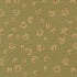 Pattern of leaves and branches on a green fabric background