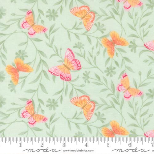 Fabric Moda Mist Butterflies Kindness by the Quarter Yard 56151-18