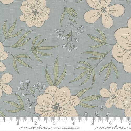 Fabric Moda Mist Star Bloom Potted by the Quarter Yard 26140-15