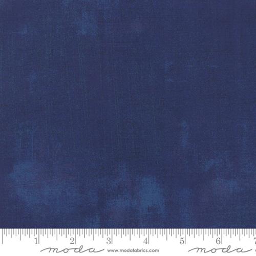 Fabric Moda New Navy Grunge Basics by the Quarter Yard 30150-302