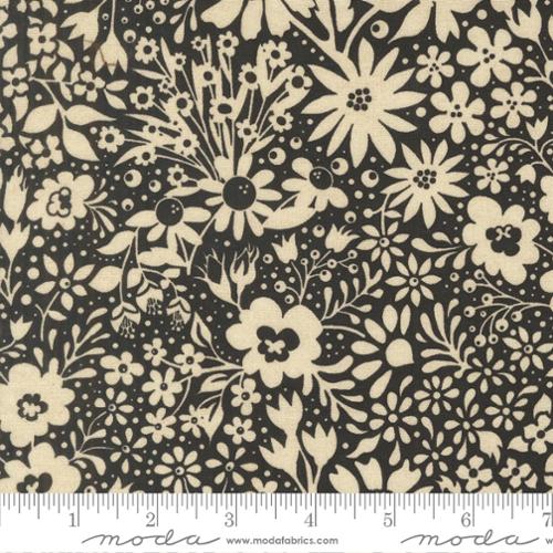 Fabric Moda Noir Florals Posh by the Quarter Yard 30770-21