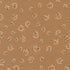 Brown fabric with small leaf pattern