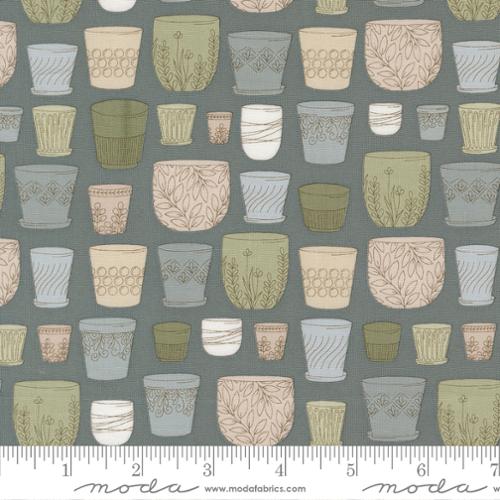 Fabric Moda Ocean Pots Potted by the Quarter Yard 26141-17