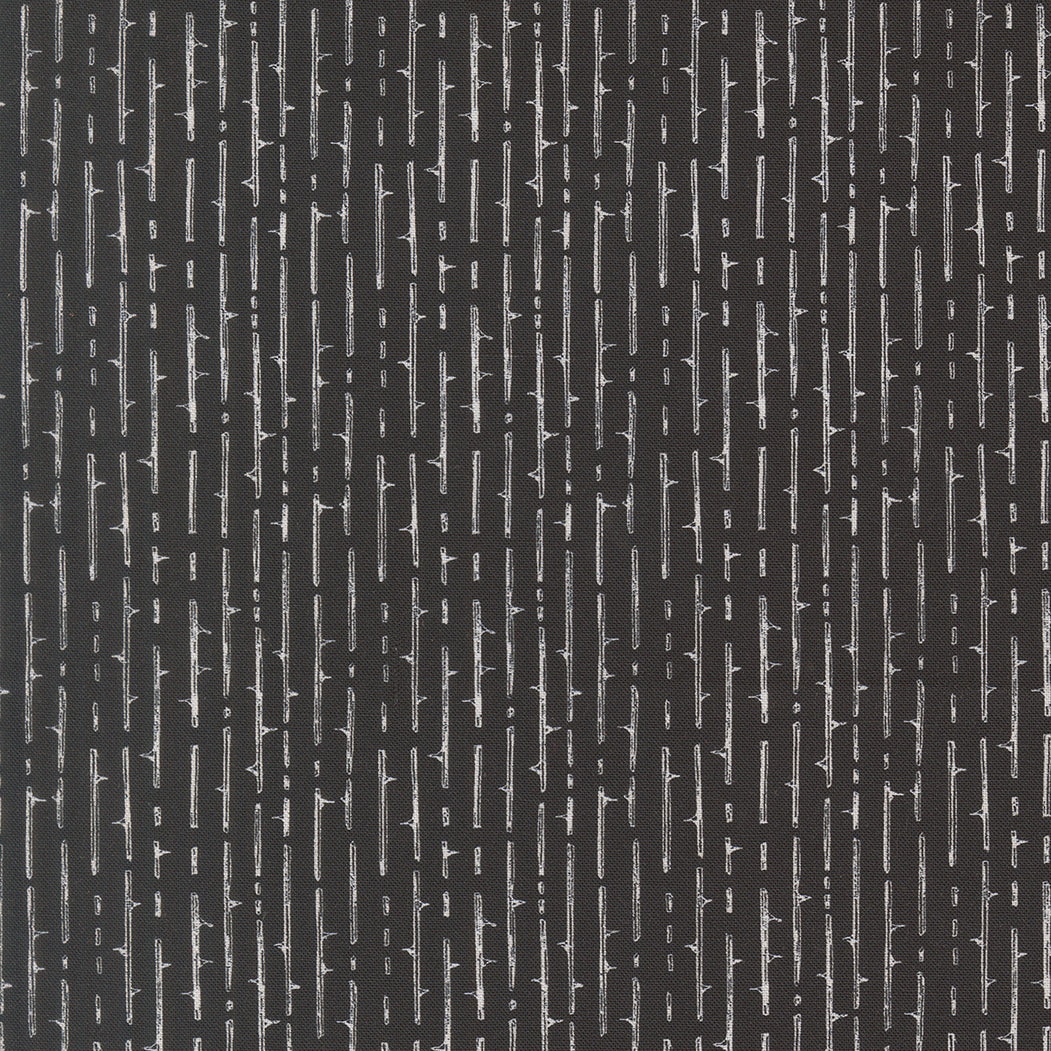 Textured black and gray patterned fabric