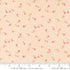 Fabric Moda Peach Fluttering Flowers Kindness by the Quarter Yard 56154-12