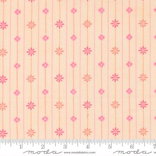 Fabric Moda Peach Petals in the Wind Kindness by the Quarter Yard 56156-12