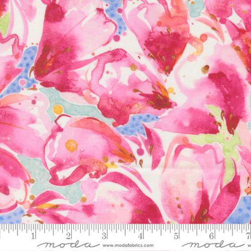 Fabric Moda Peony Kabloom Soulstice by the Quarter Yard 39861-11