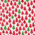 Fabric Moda Poinsettia Red Christmas Trees Snow Time by the Quarter Yard 22502-24
