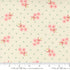 Fabric Moda Porcelain Dot Bouquets Lyda Rose by the Quarter Yard 3072-11