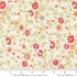 Fabric Moda Porcelain Flower Vines Lyda Rose by the Quarter Yard 3073-11