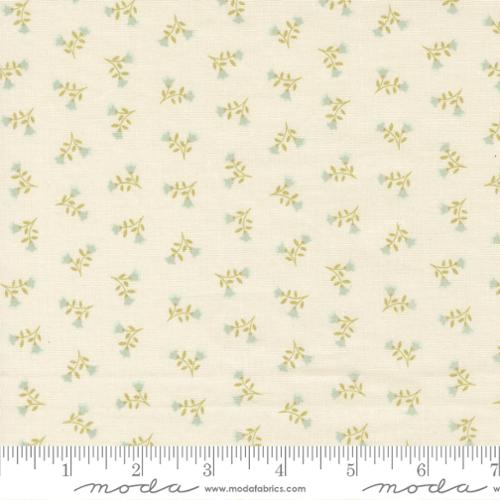 Fabric Moda Porcelain Tossed Petals Ditsy Sunbonnet by the Quarter Yard 31763-11