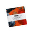 Pack of fabric squares with autumn leaf pattern and 'Coven' label on a white background
